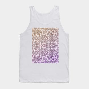 Decorative Art Digital Pattern 2 Tank Top